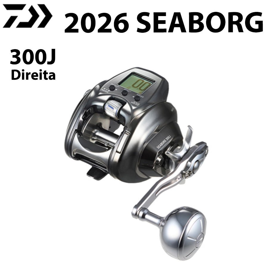 DAIWA 2026 SEABORG 300J carretilha elétrica Direita
