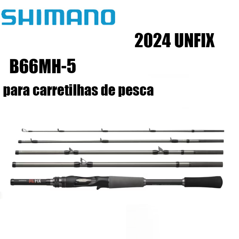 SHIMANO 2024 UNFIX B66MH-5 para carretilhas de pesca