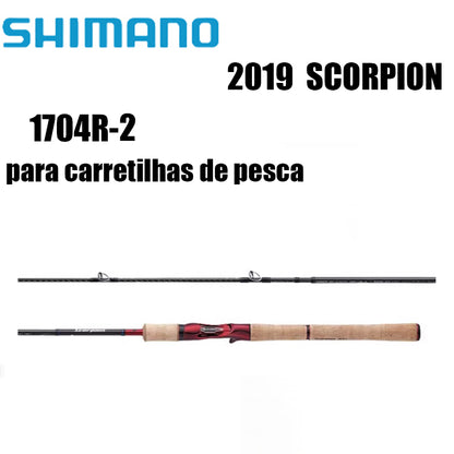 SHIMANO 2019 SCORPION 1704R-2 para carretilhas de pesca