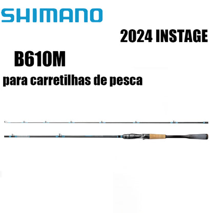 SHIMANO 2024 INSTAGE B610M para carretilhas de pesca