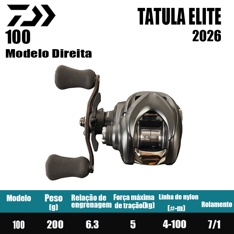 DAIWA 2026 TATULA ELITE 100 Direita