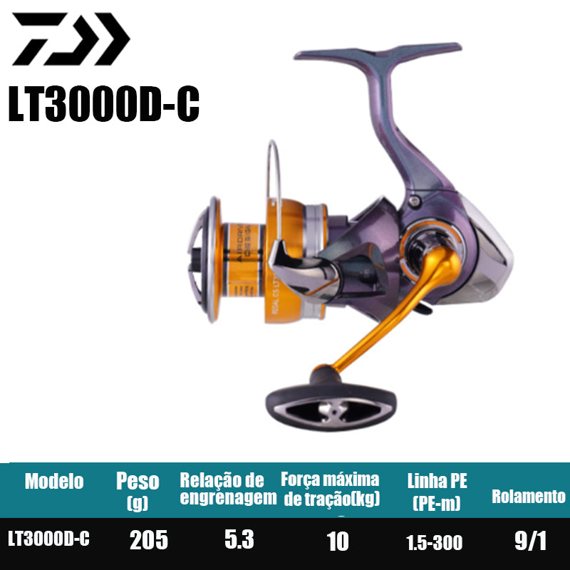 DAIWA 2024 REGAL CS LT Spinning Reel Fishing Reel Fresh Water Salt Water Fishing Parts Origem Vietnã