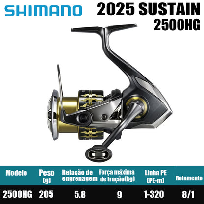 SHIMANO 2025 SUSTAIN 2500HG
