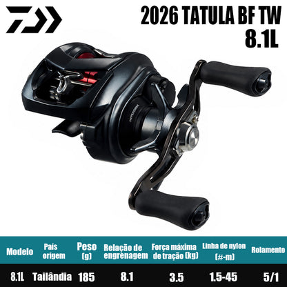 DAIWA 2026 TATULA BF TW 8.1L Modelo Canhoto