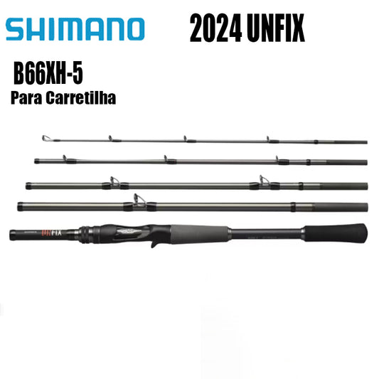 SHIMANO 2024 UNFIX B66XH-5 Para Carretilha