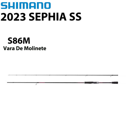 SHIMANO 2023 SEPHIA SS S86M Vara De Molinete