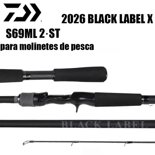 DAIWA 2026 BLACK LABEL X  S69ML 2·ST para molinetes de pesca