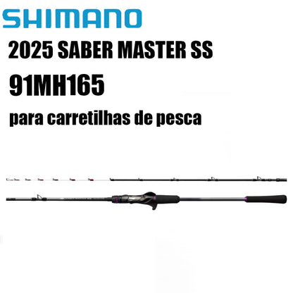 SHIMANO 2025 SABER MASTER SS 91MH165 para carretilhas de pesca