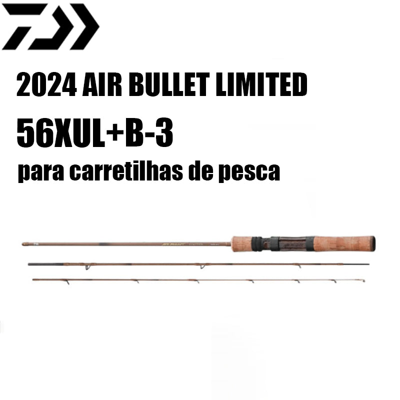 DAIWA 2024 AIR BULLET LIMITED 56XUL+B-3 para carretilhas de pesca