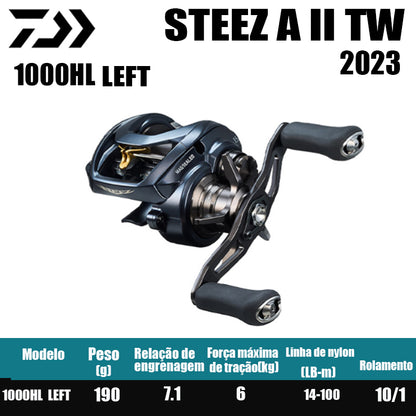 Carretilha De Arremesso DAIWA 2023 STEEZ AII TW, Peça De Reposição Para Pesca Em Água Doce E Salgada. País de origem: Japão