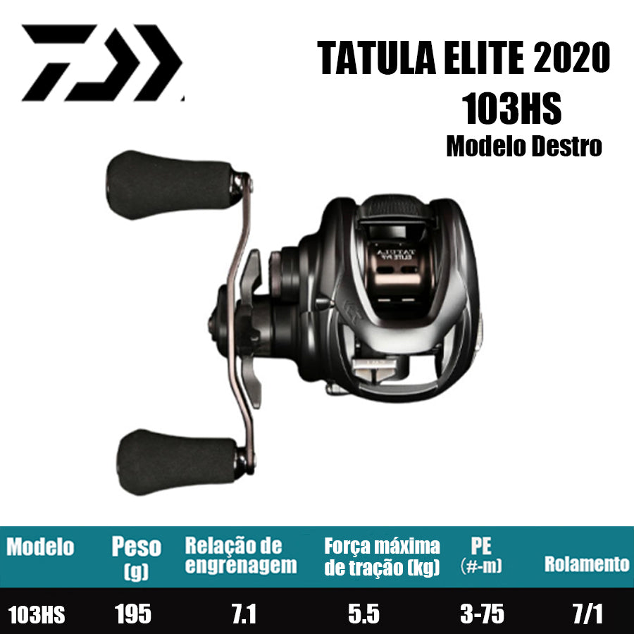 DAIWA 2020 TATULA ELITE P/F 103HS Modelo Destro
