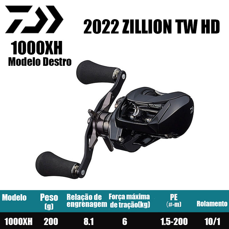 DAIWA 2022 ZILLION TW HD 1000XH Modelo Destro