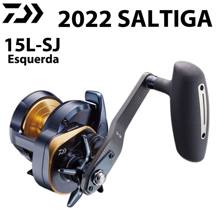 DAIWA 2022 SALTIGA 15L-SJ Carretilha Esquerda