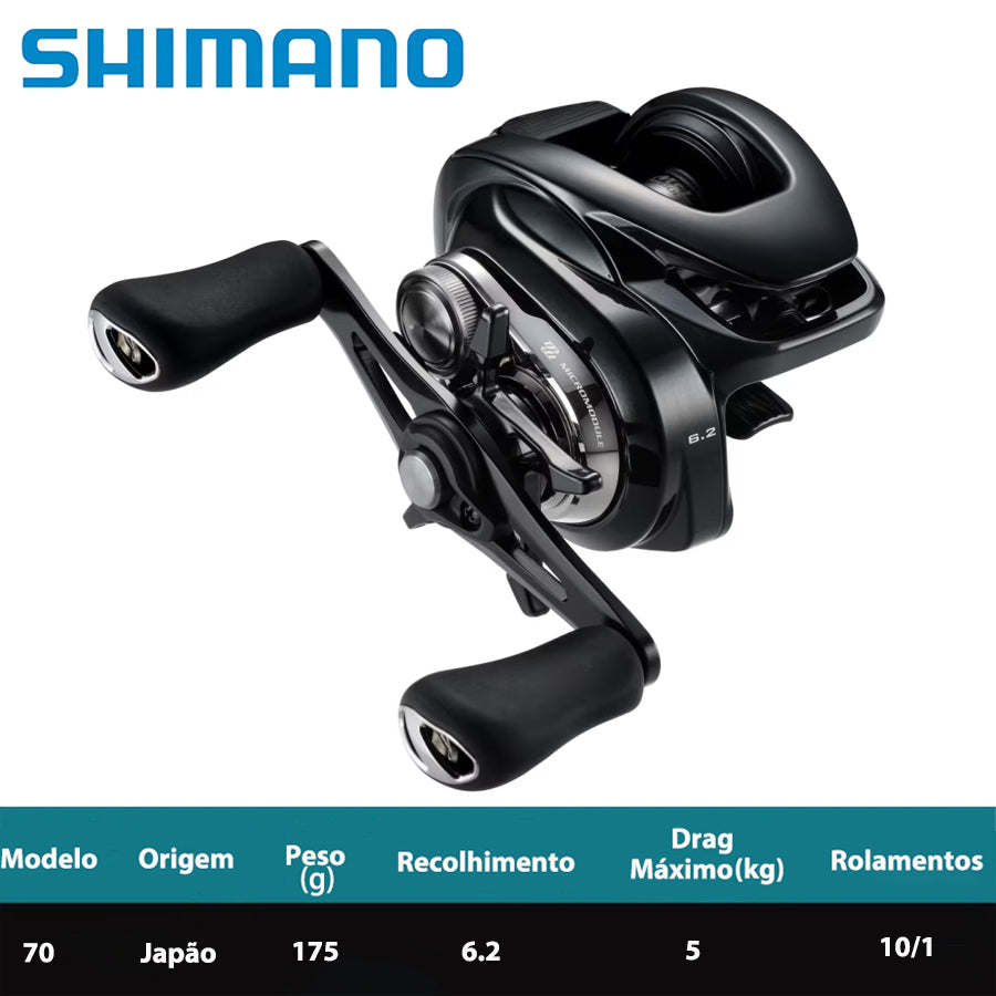 SHIMANO 2024 METANIUM DC 70 Carretilha Direita