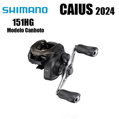 SHIMANO 2024 CAIUS 151HG  Modelo Canhoto