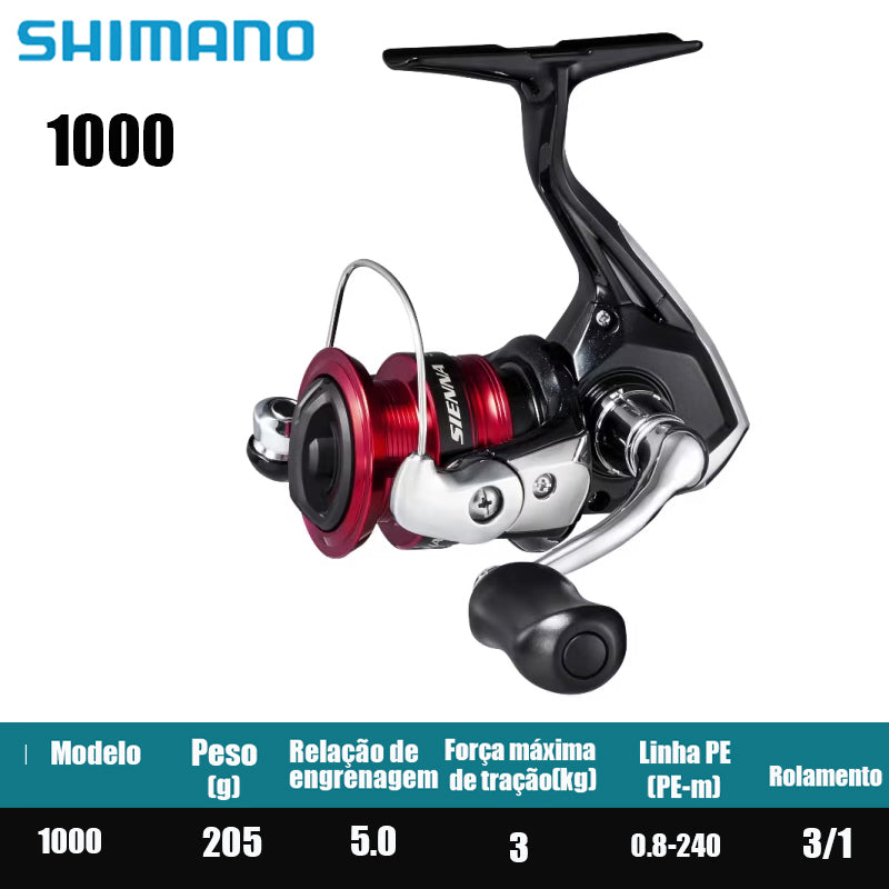 SHIMANO 2019 SIENNA fishing reel spinning reel fresh water salt water fishing parts Origem: Malásia  ﻿