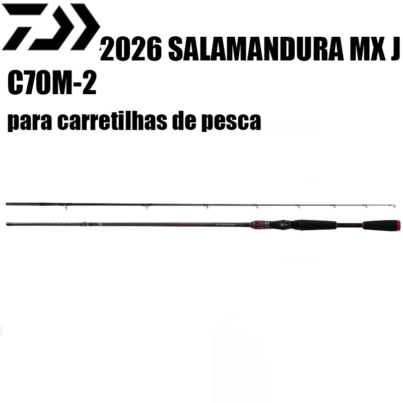 DAIWA 2026 SALAMANDURA MX J C76M-2 para carretilhas de pesca