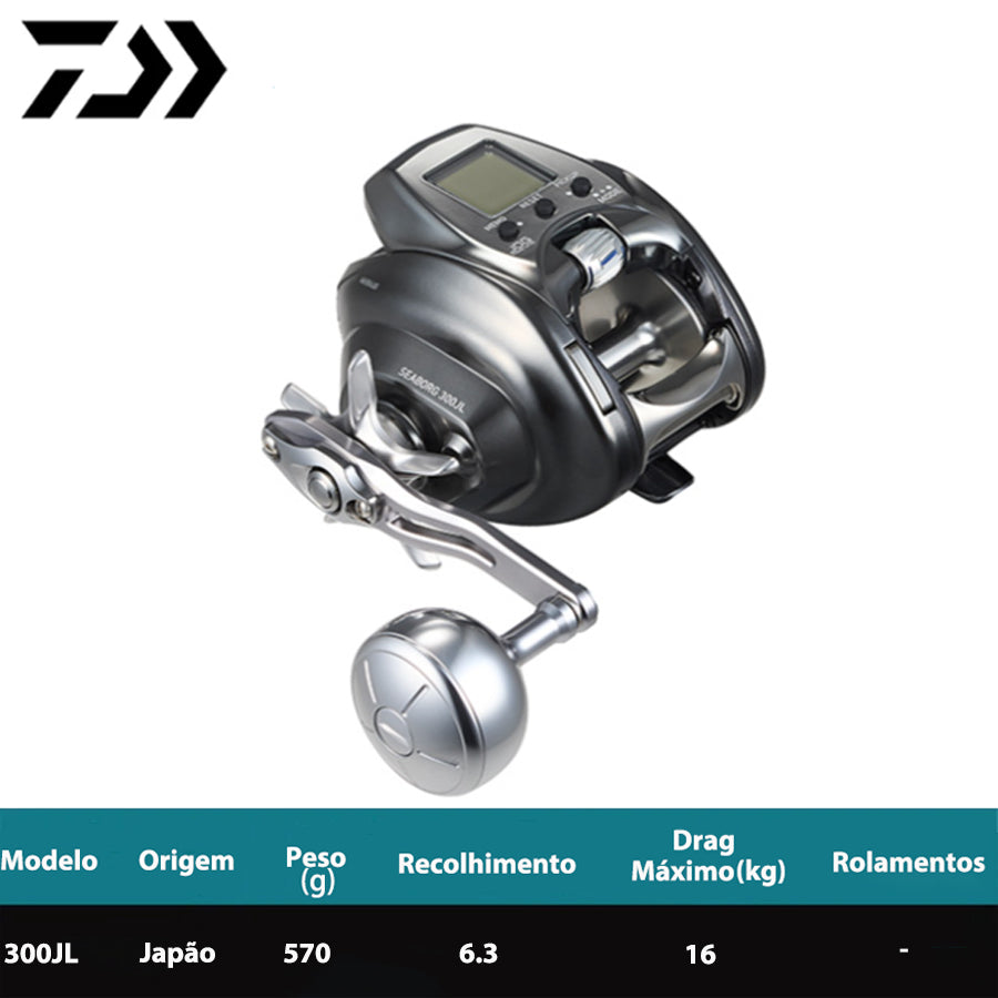 DAIWA 2026 SEABORG 300JL carretilha elétrica Esquerda