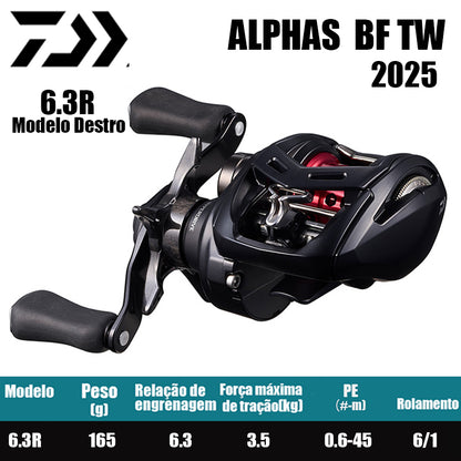 DAIWA 2025 ALPHAS BF TW  6.3R Modelo Destro