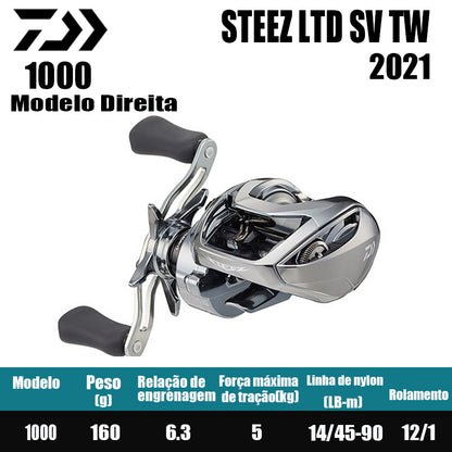 DAIWA 2021 STEEZ LTD SV TW 1000 Modelo Direita
