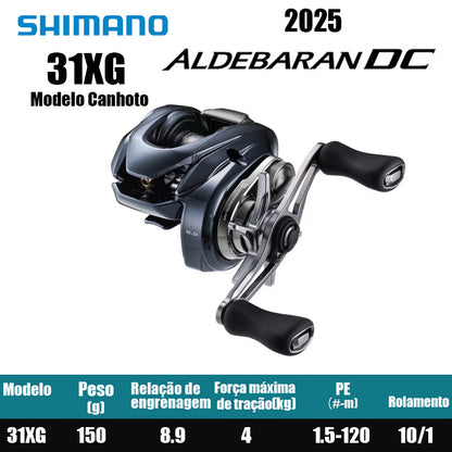 SHIMANO 2025 ALDEBARAN DC 31XG Modelo Canhoto