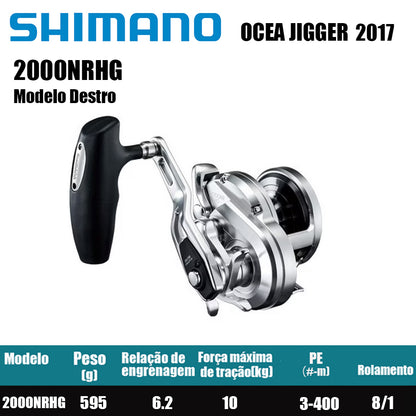 SHIMANO 2017 OCEA JIGGER 2000NRHG Modelo Destro