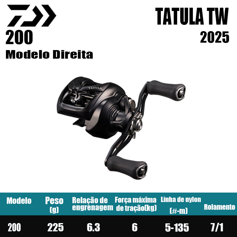 DAIWA 2025 TATULA TW 200  Modelo Direita