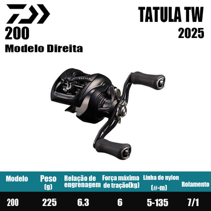 DAIWA 2025 TATULA TW 200  Modelo Direita