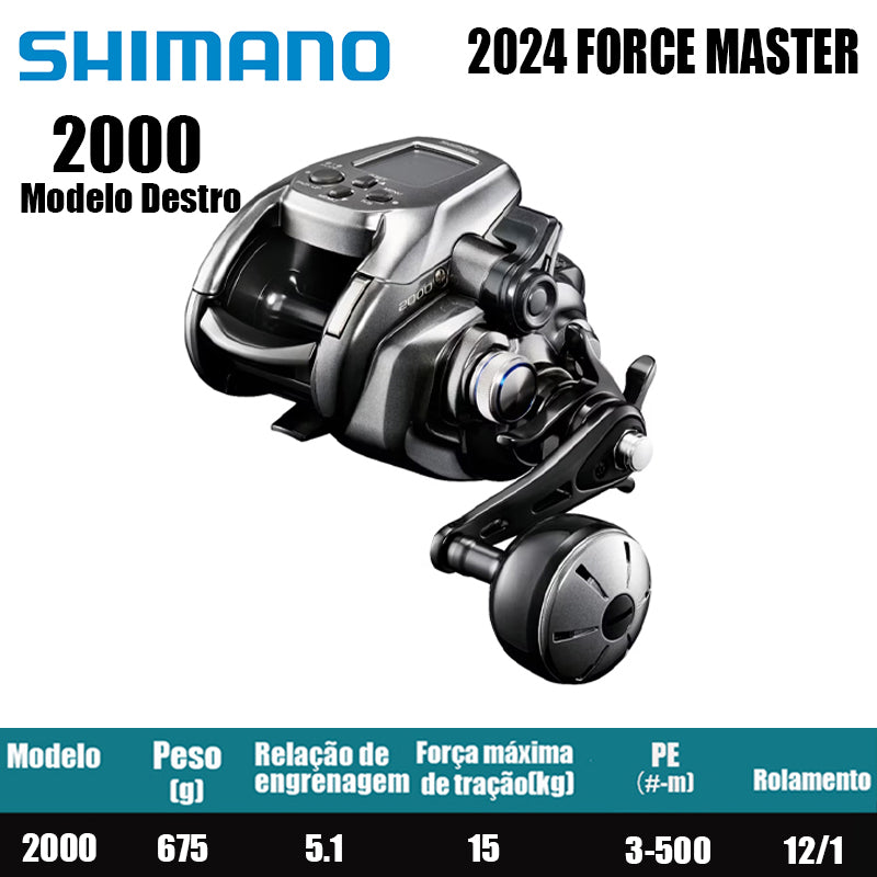 SHIMANO 2024 FORCEMASTER 2000 Modelo Destro