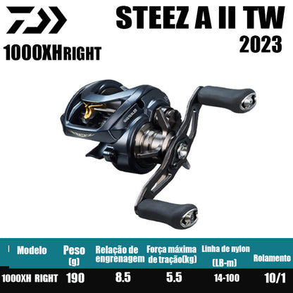 Carretilha De Arremesso DAIWA 2023 STEEZ AII TW, Peça De Reposição Para Pesca Em Água Doce E Salgada. País de origem: Japão