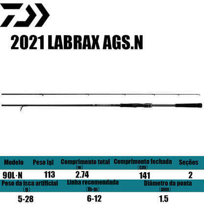 DAIWA 2021 LABRAX AGS.N 90L·N para molinetes de pesca