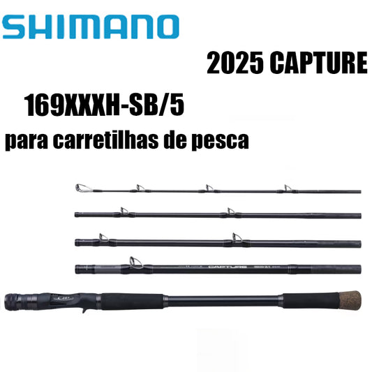 SHIMANO 2025 CAPTURE 169XXXH-SB/5 para carretilhas de pesca