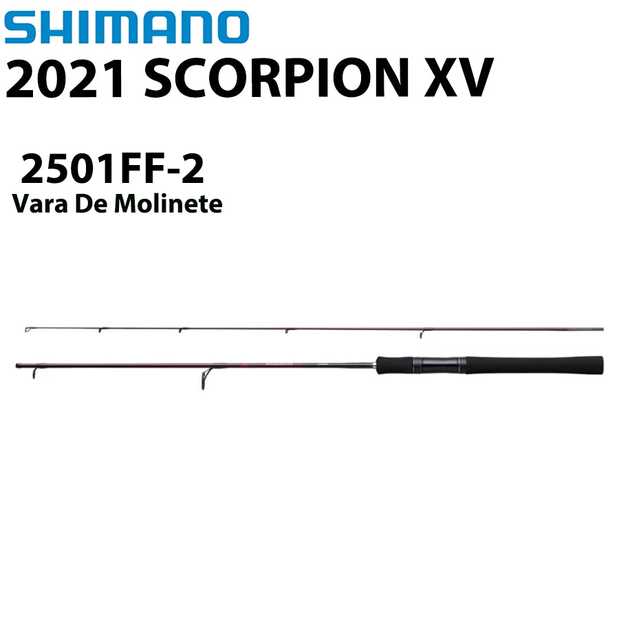 SHIMANO 2021 SCORPION XV 2501FF-2 Vara De Molinete