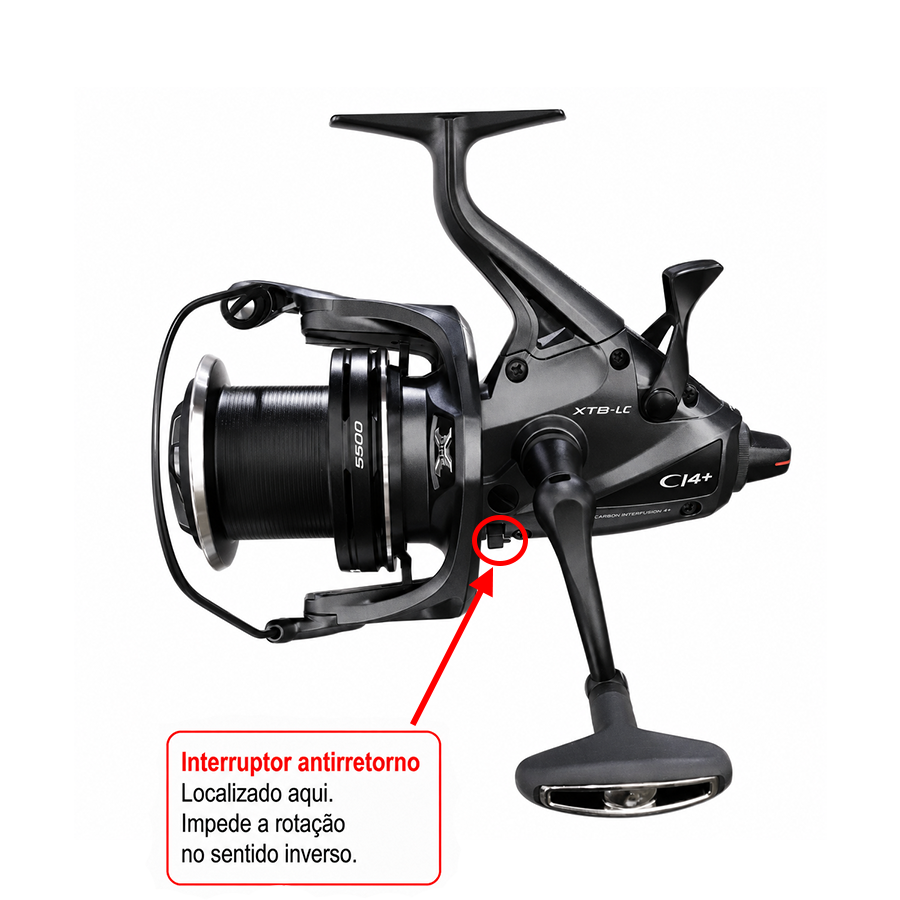 SHIMANO 2018 BAITRUNNER CI4+ XTB 5500XTB Molinete