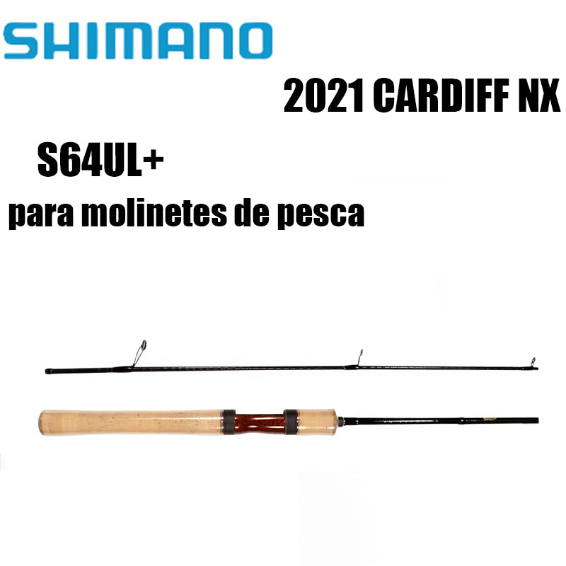 SHIMANO 2021 CARDIFF NX S64UL+ para molinetes de pesca