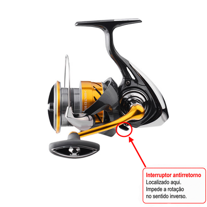 DAIWA 2024 REVROS CS LT 1000 Molinete