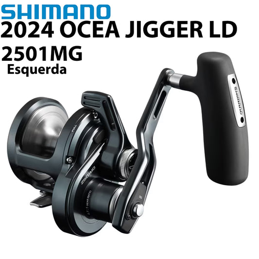 SHIMANO 2024 OCEA JIGGER LD 2501MG Carretilha Esquerda
