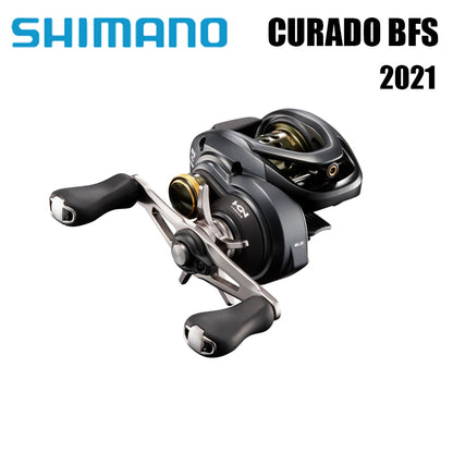SHIMANO 2021 CURADO BFS Peças de pesca Água salgada Água doce Baitcast Reel Fishing Reel Origem: Malásia Luya Long-range Throwing Wheel