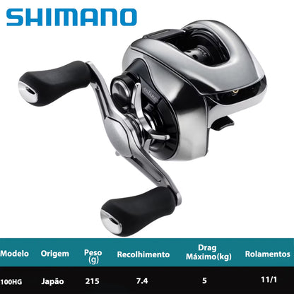 SHIMANO 2025 ANTARES 100HG Carretilha Direita