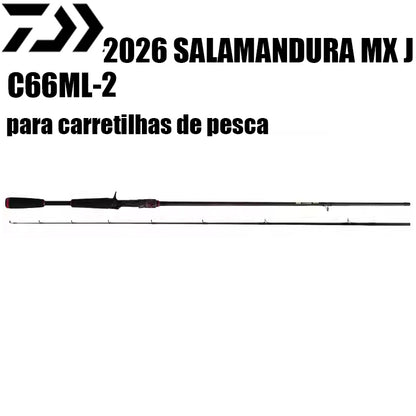 DAIWA 2026 SALAMANDURA MX J C66ML-2 para carretilhas de pesca