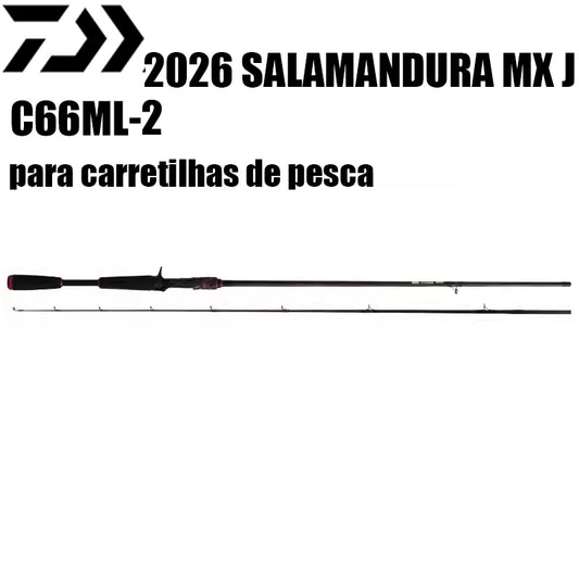 DAIWA 2026 SALAMANDURA MX J C66ML-2 para carretilhas de pesca