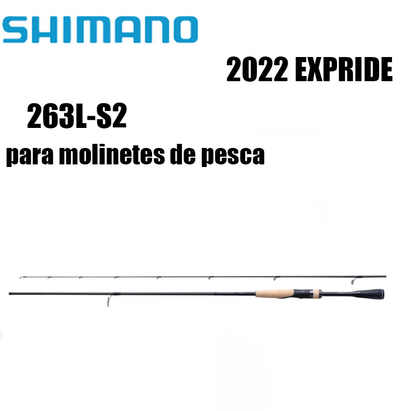SHIMANO 2022 EXPRIDE 263L-S2 para molinetes de pesca