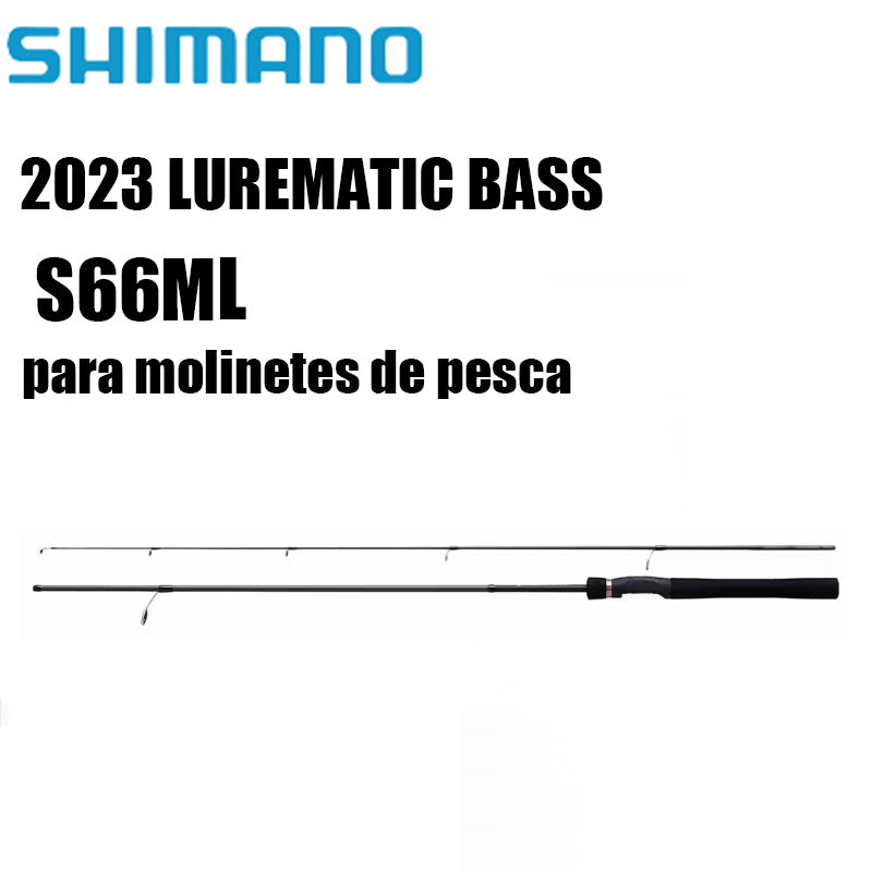 SHIMANO 2023 LUREMATIC BASS S66ML para molinetes de pesca