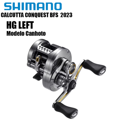 SHIMANO 2023 CALCUTTA CONQUEST BFS HG Modelo Canhoto