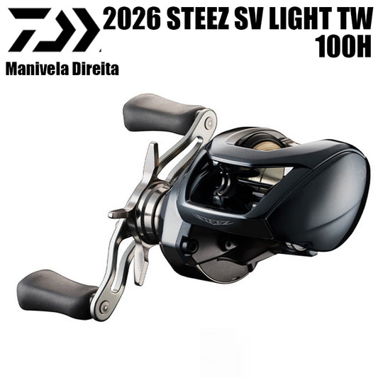 DAIWA 2026 STEEZ SV LIGHT TW 100H Modelo Destro