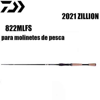 DAIWA 2021 ZILLION 822MLFS para molinetes de pesca