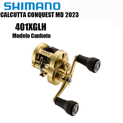 SHIMANO 2023 CALCUTTA CONQUEST MD 401XGLH Modelo Canhoto
