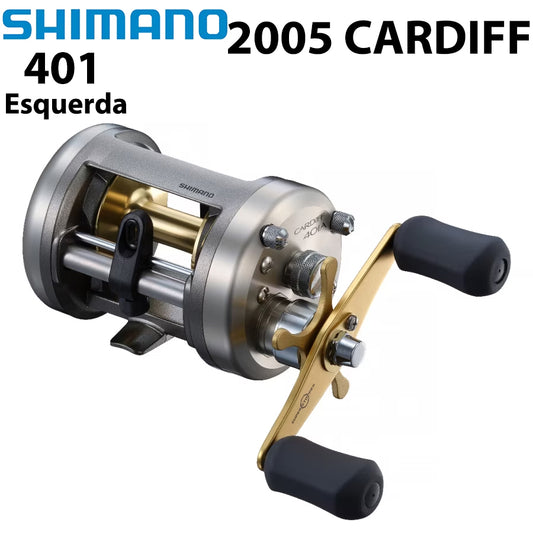 SHIMANO 2005 CARDIFF 401 Carretilha Esquerda