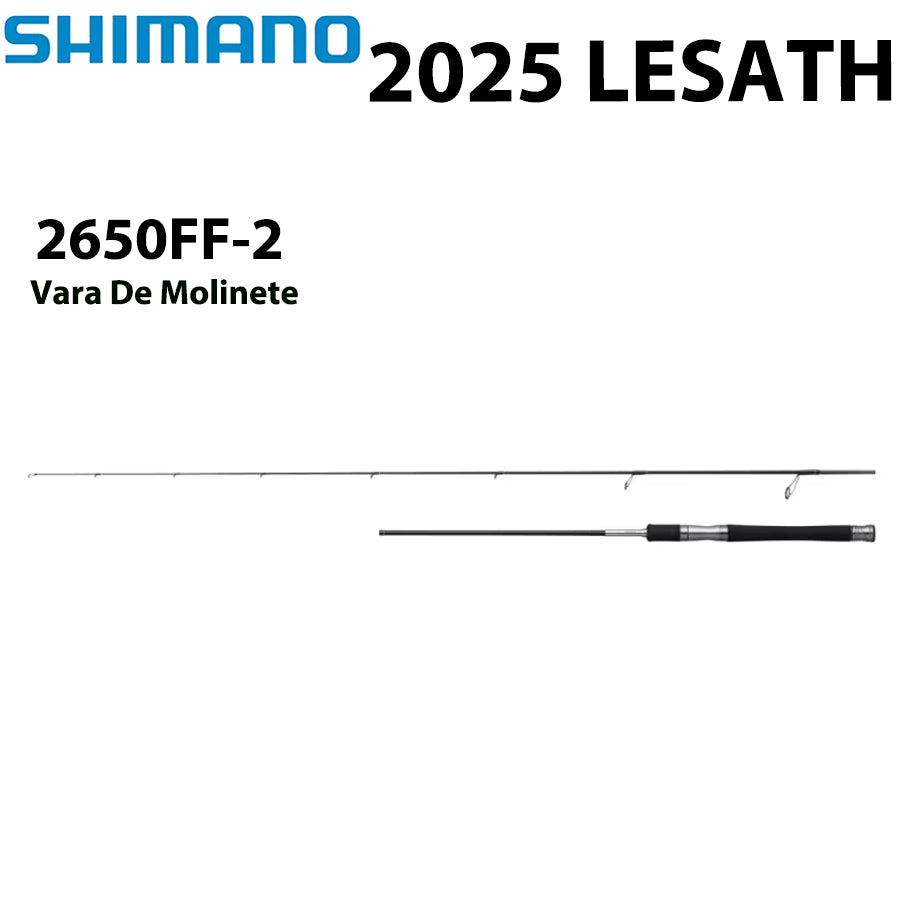 SHIMANO 2025 LESATH 2650FF-2 Vara De Molinete