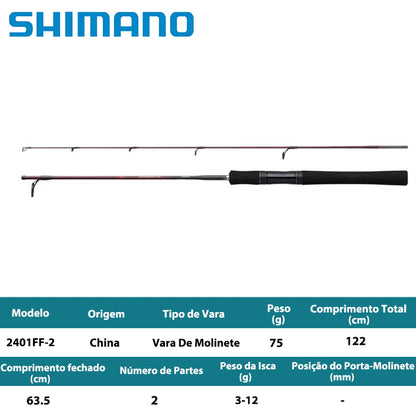 SHIMANO 2021 SCORPION XV 2401FF-2 Vara De Molinete